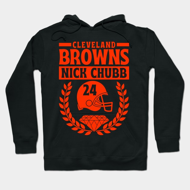 Cleveland Browns 24 Nick Chubb American Football Hoodie by Astronaut.co